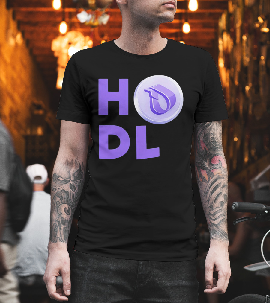 HODL Crypto Purple T-Shirt