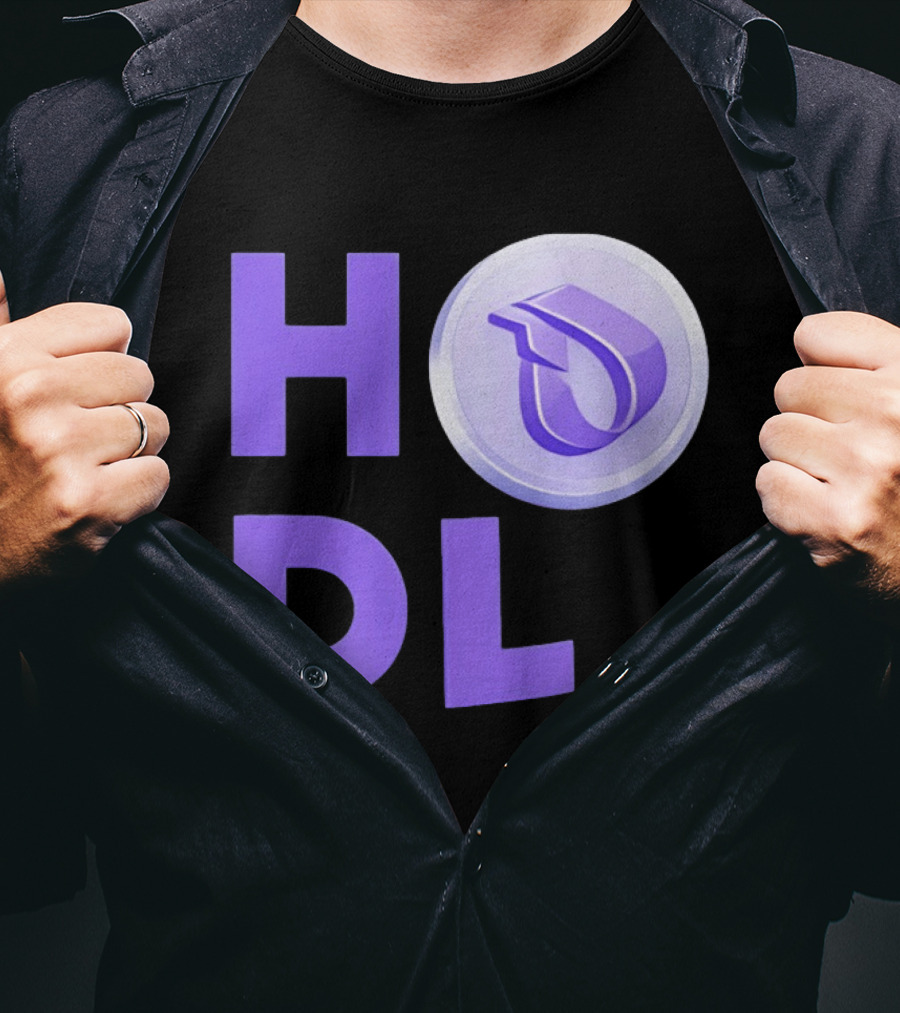 HODL Crypto Purple T-Shirt
