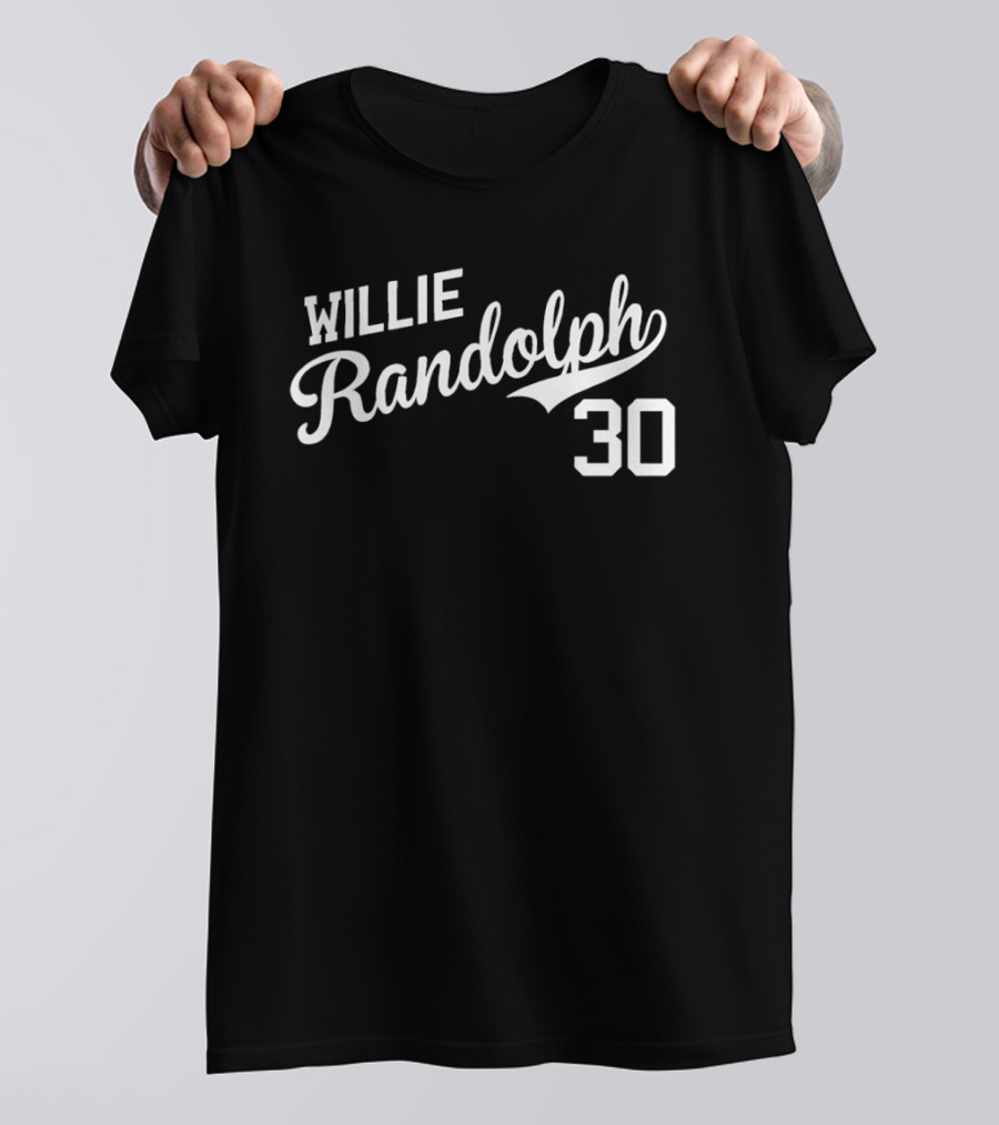 Willie Randolph 30 New York Yankees T-Shirt