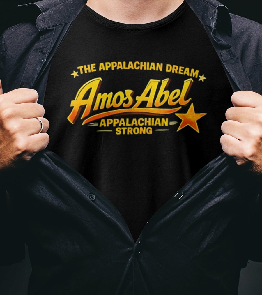 The Appalachian Dream Amos Abel Appalachian Strong Star T-Shirt
