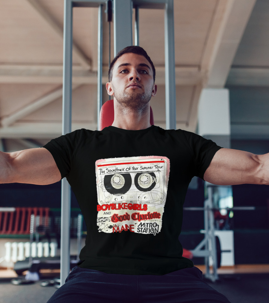 The Soundtrack Of Your Summer Tour Boys Like Girls Good Charlotte The Maine Metro Station T-Shirt