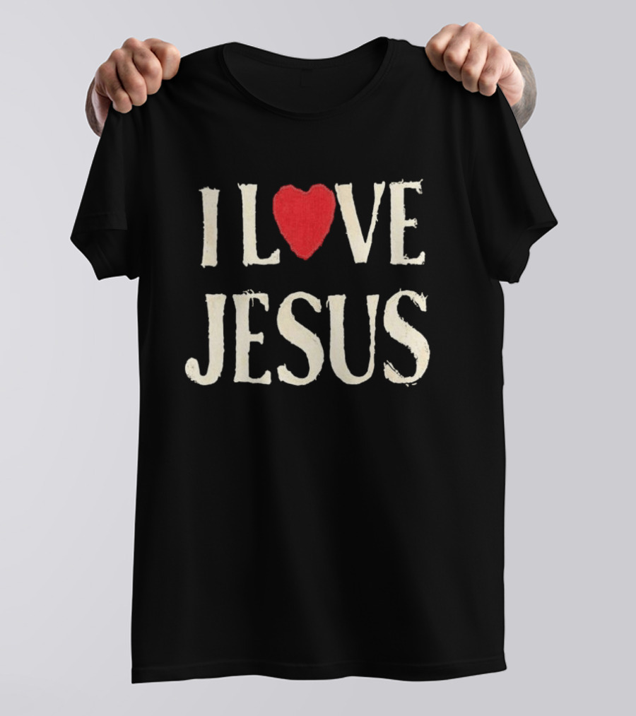 Daniel Thomas I Love Heart Jesus T-Shirt
