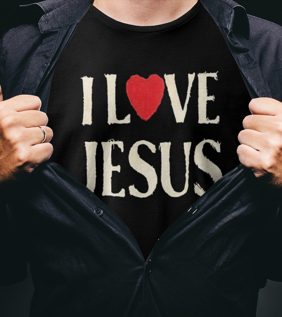 Daniel Thomas I Love Heart Jesus T-Shirt
