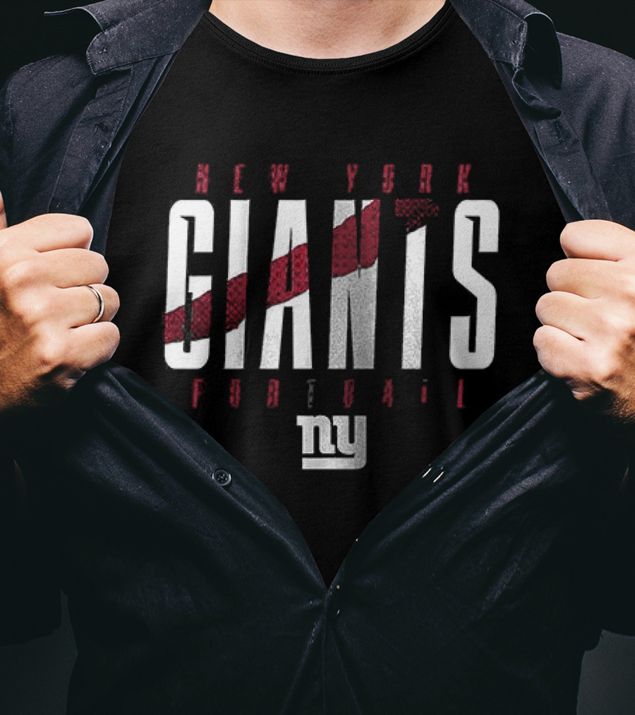 New York Giants Football Youth Outerstuff Ize NY T-Shirt