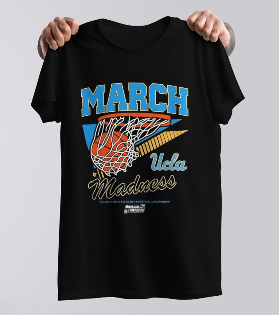 UCLA Bruins March Madness Basketball 2026 T-Shirt