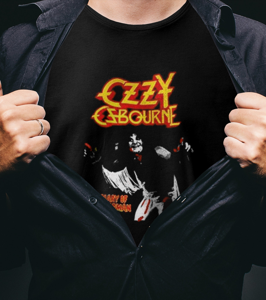 Ozzy Osbourne Diary Of A Madman Album T-Shirt