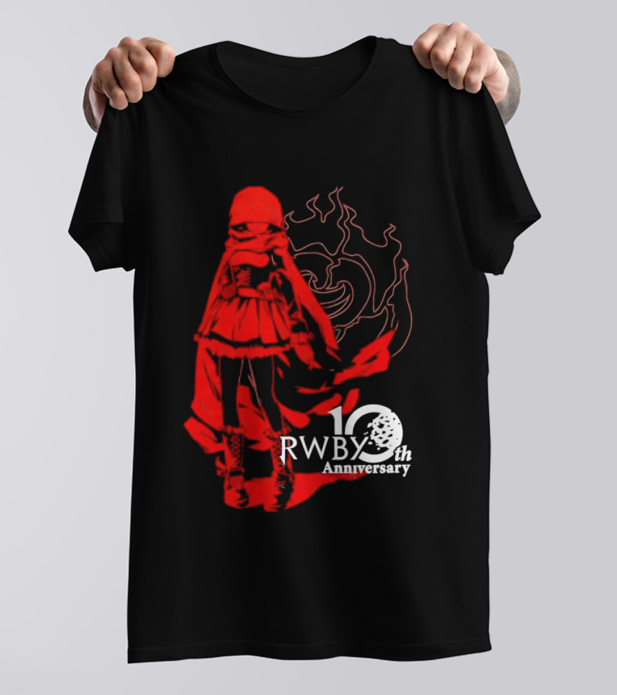 RWBY 10th Anniversary Ruby Rose T-Shirt