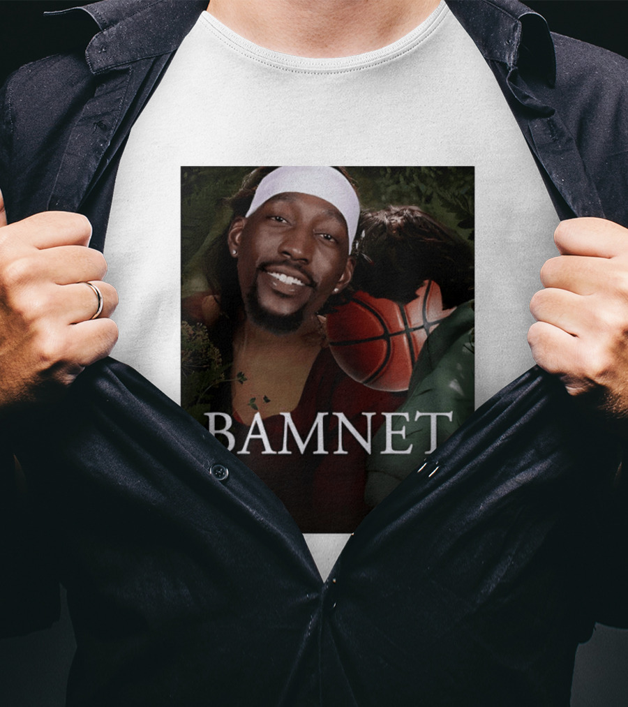 Bamnet Bam Adebayo Miami Heat Meme Basketball Headband T-Shirt