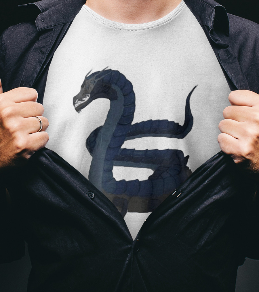 Behir Creature Dungeons And Dragons Fantasy Monster T-Shirt