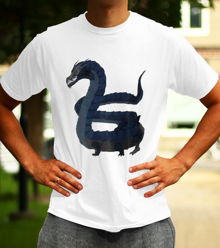 Behir Creature Dungeons And Dragons Fantasy Monster T-Shirt