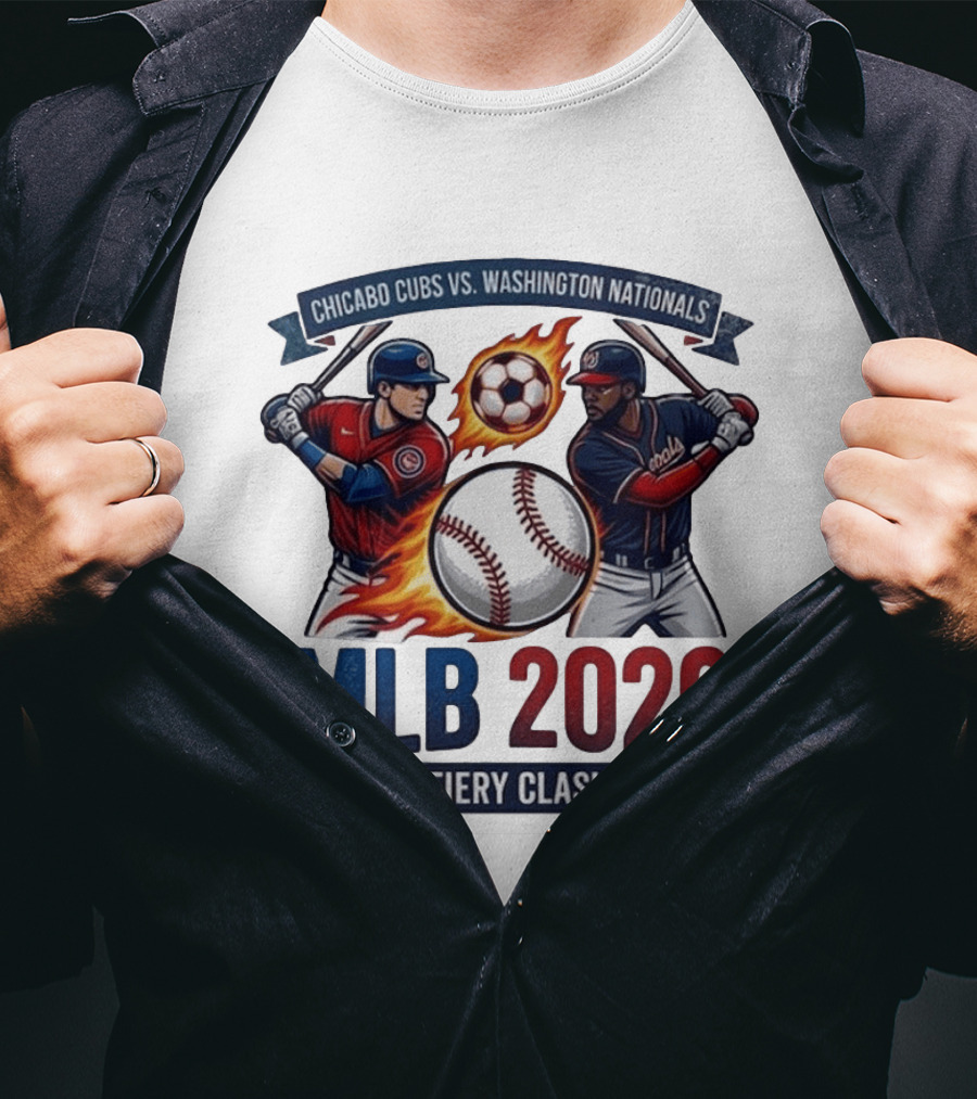 Chicago Cubs Vs Washington Nationals MLB 2026 A Fiery Clash T-Shirt