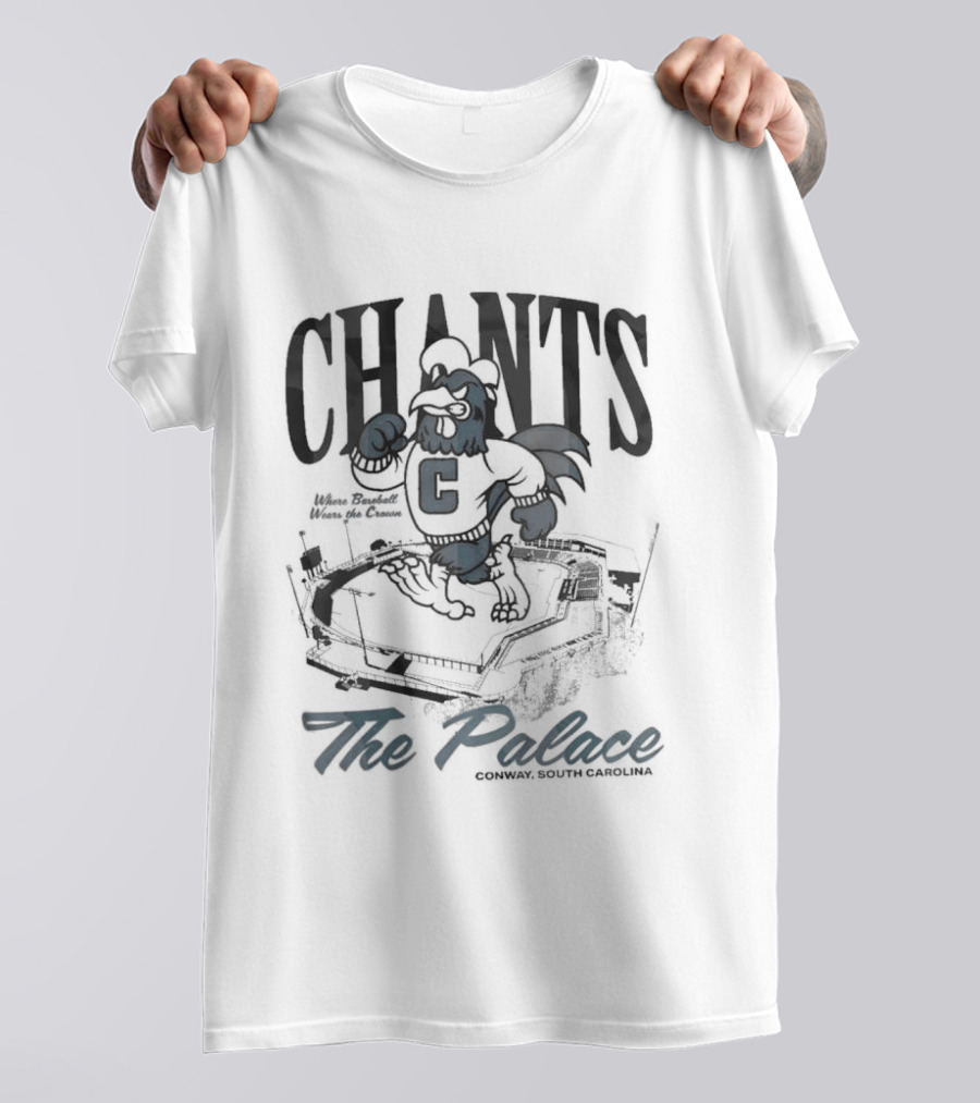 Coastal Carolina Chants Mascot The Palace T-Shirt