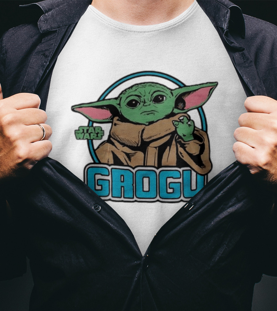 Grogu Star Wars Mandalorian Baby Yoda Highlights T-Shirt