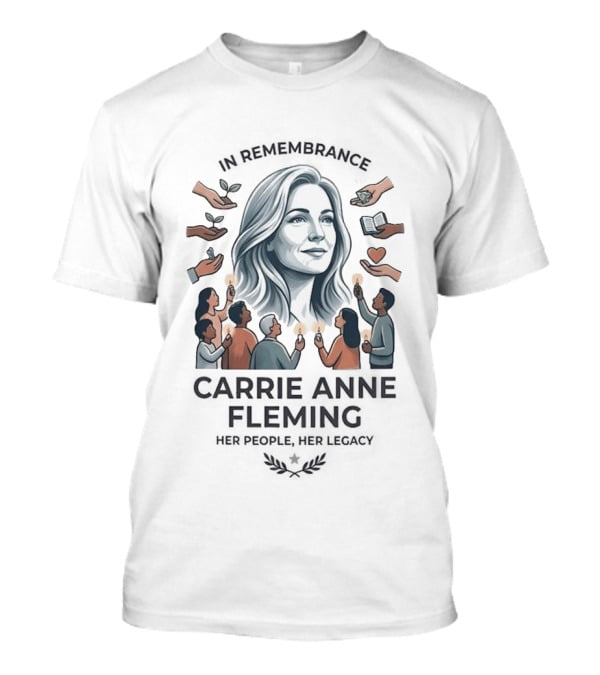 Carrie Anne Fleming A Brighter Future In Our Hands T-Shirt