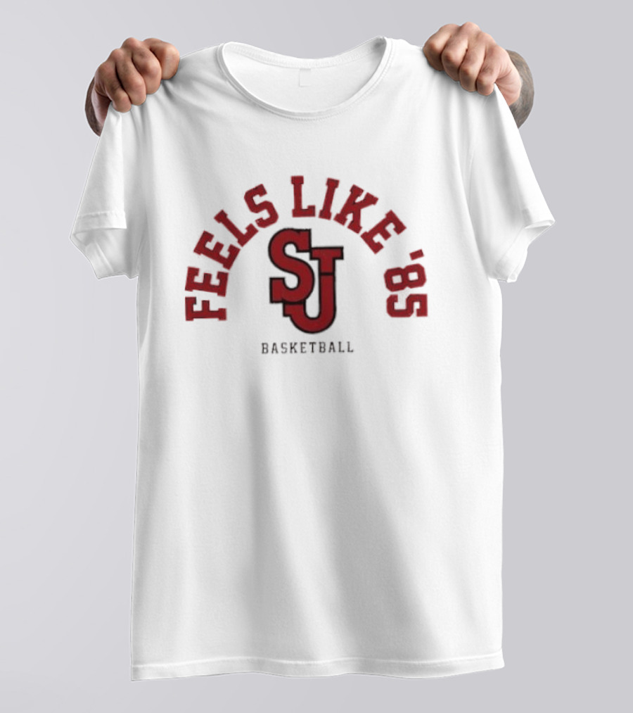 Feels Like '85 St John's Basketball SJ T-Shirt