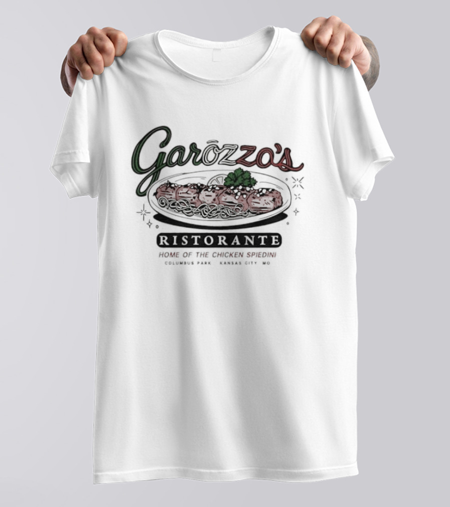 Garozzo's Ristorante Kansas City Home Of The Chicken Spiedini Est. 1989 T-Shirt