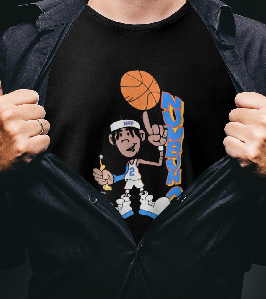 Jalen Brunson MVP Numbuh 2 New York Knicks Basketball T-Shirt