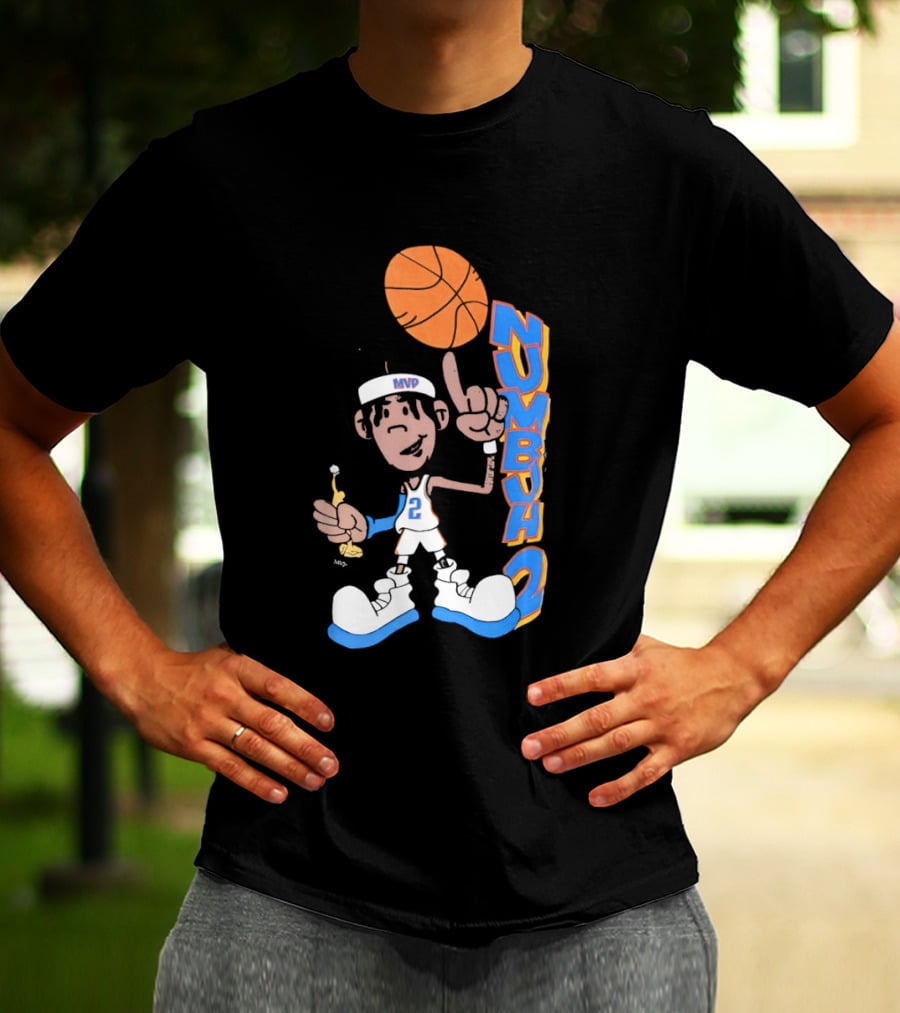 Jalen Brunson MVP Numbuh 2 New York Knicks Basketball T-Shirt