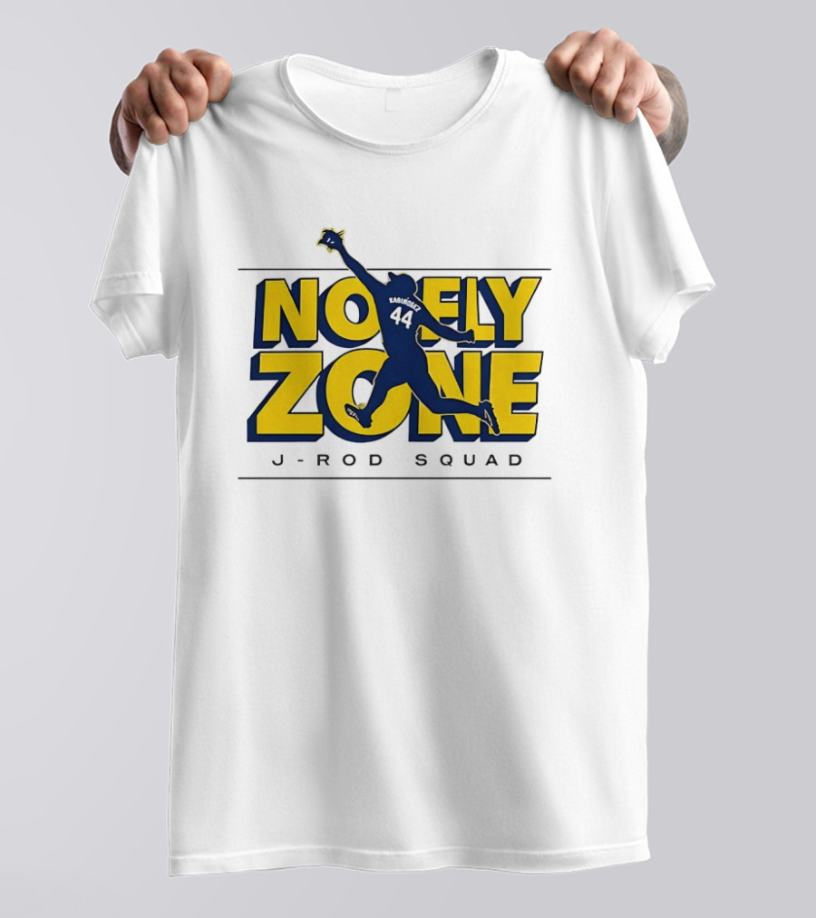 J Rod Squad No Fly Zone Baseball Catch 44 T-Shirt