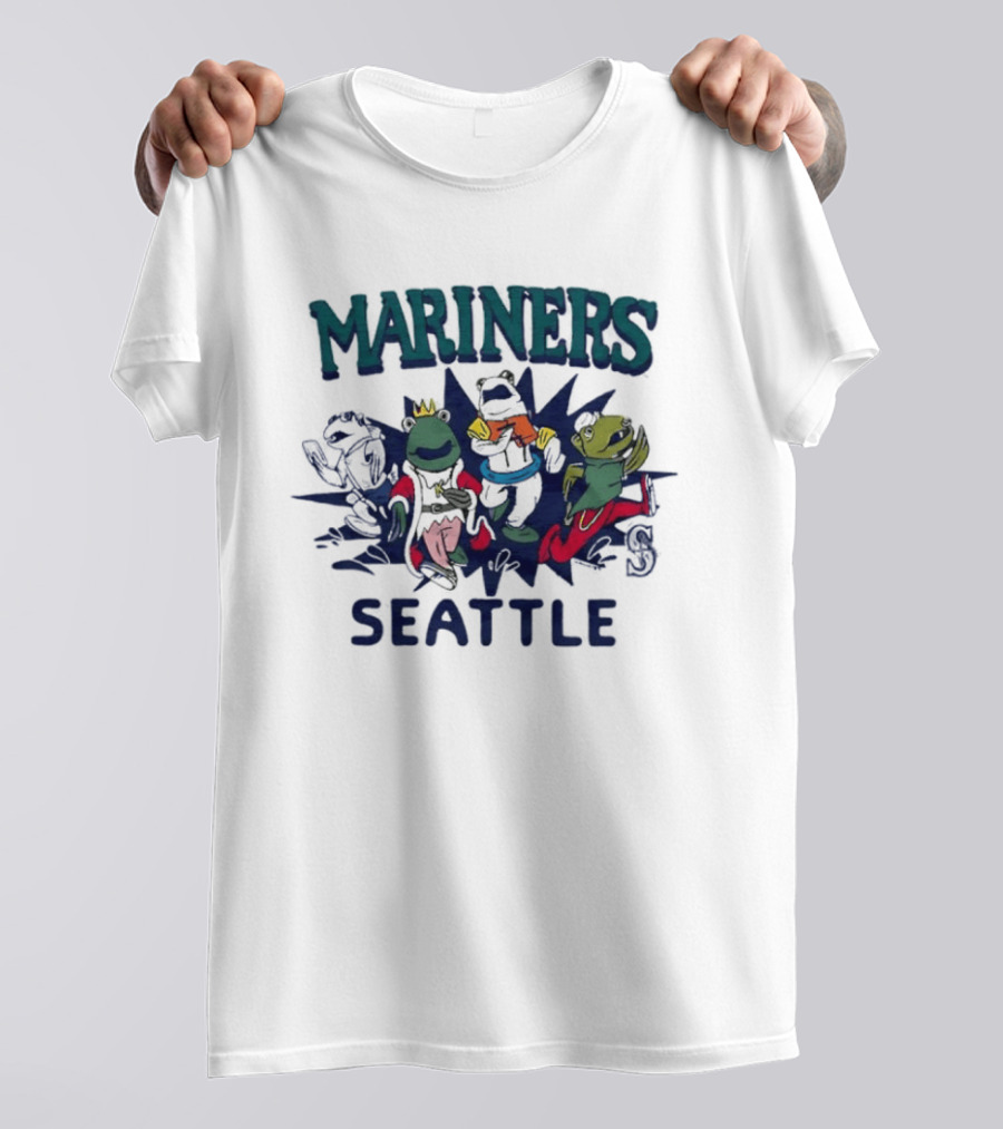 Mariners Seattle Frogs Racing Team T-Shirt