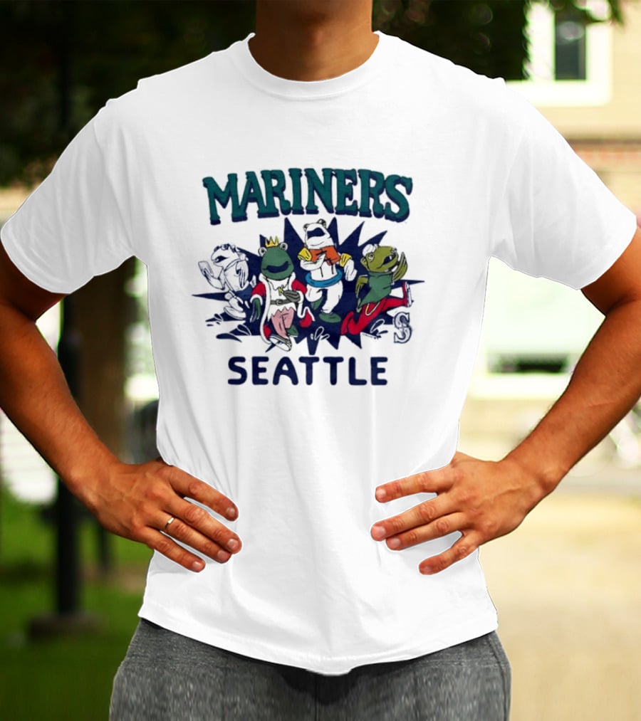 Mariners Seattle Frogs Racing Team T-Shirt