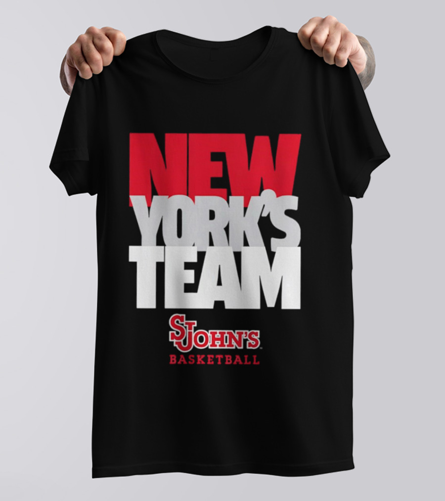 New York's Team St John's Basketball T-Shirt