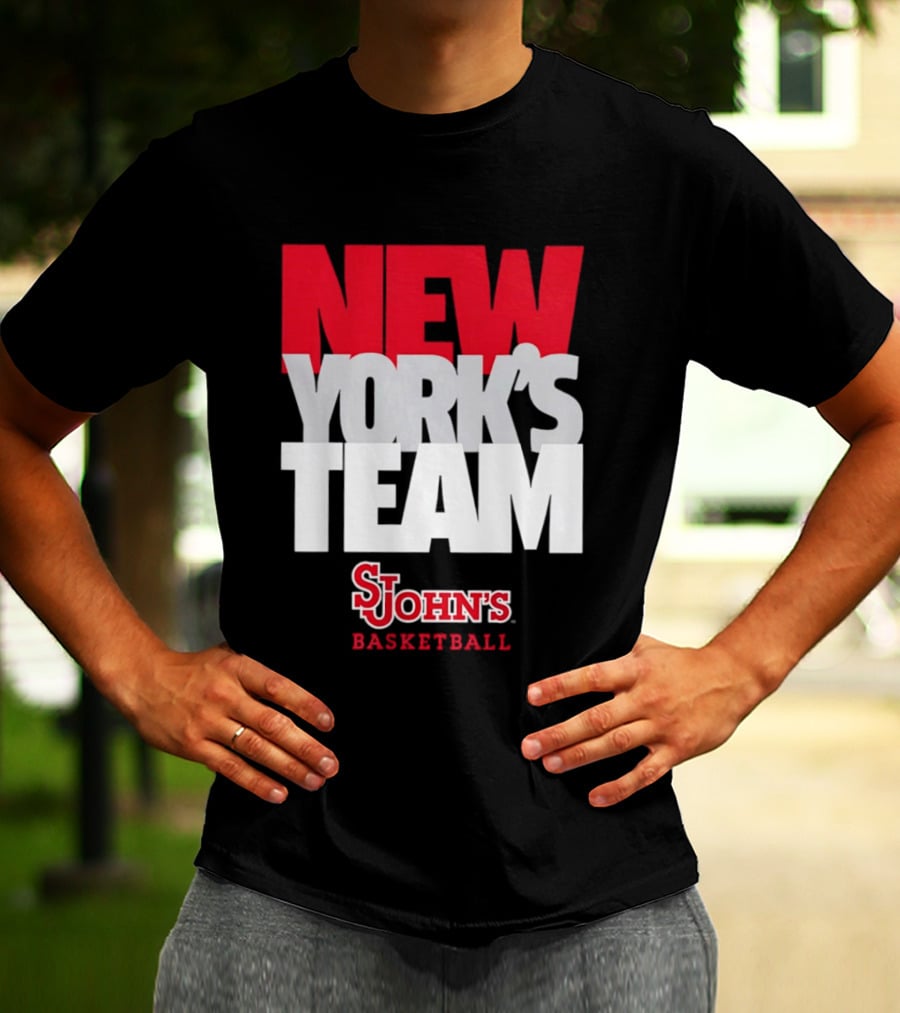 New York's Team St John's Basketball T-Shirt