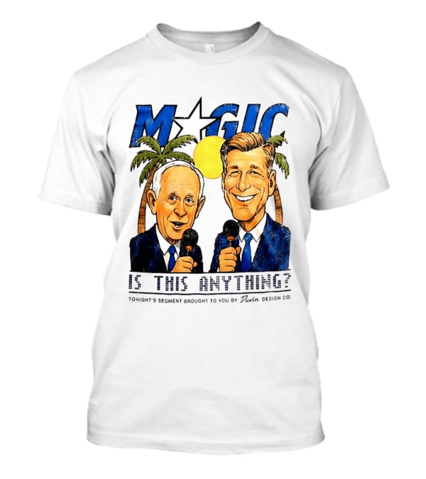 Orlando Magic Is This Anything 2026 NBA Champs Palm Trees Caricature T-Shirt