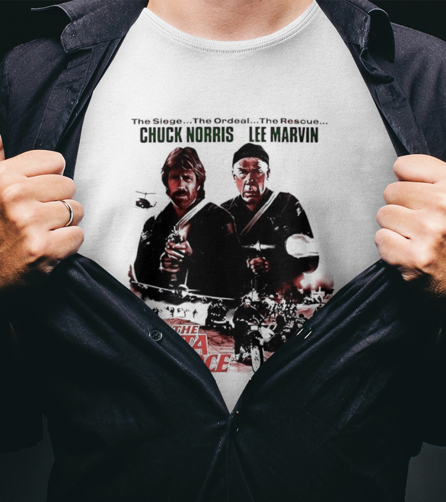 The Delta Force 1986 Chuck Norris Lee Marvin Movie T-Shirt
