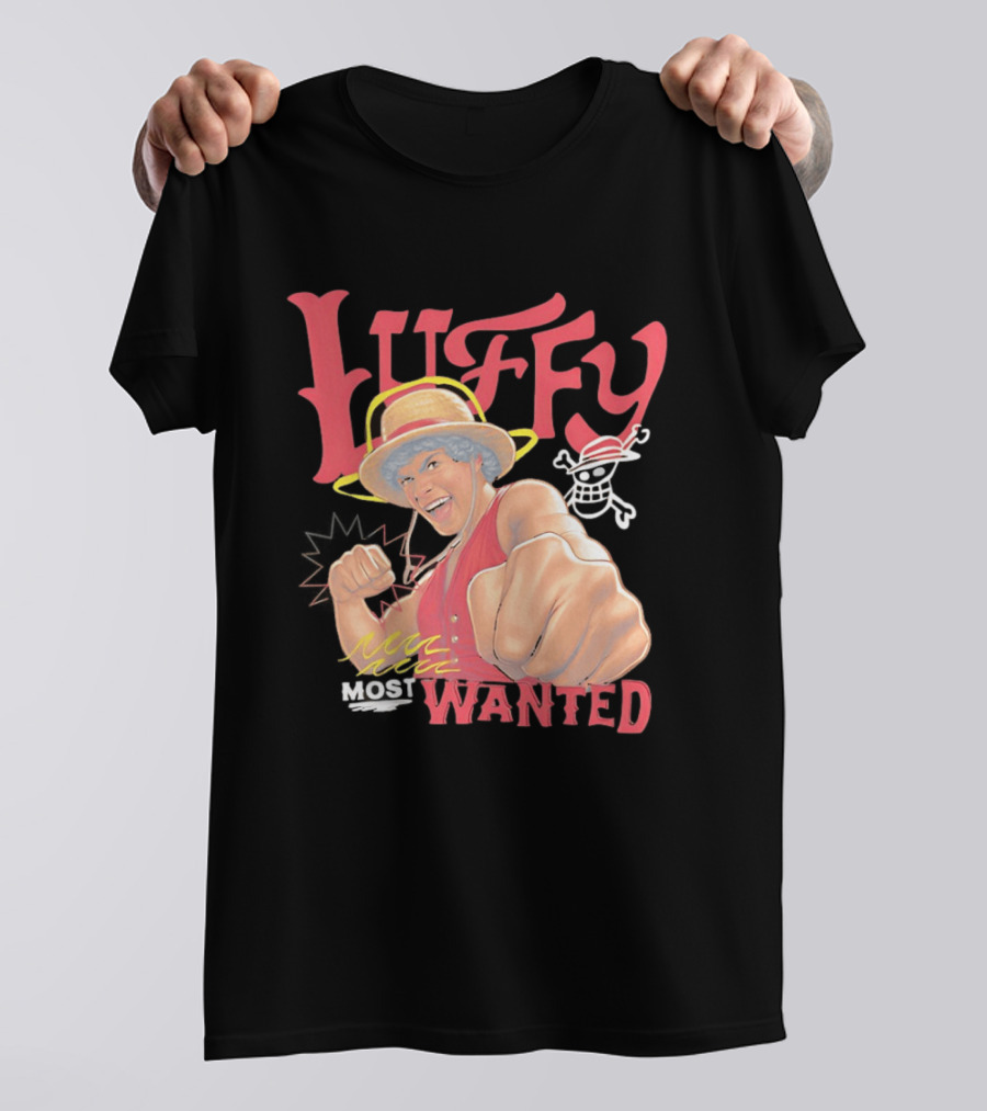 Luffy Most Wanted One Piece Live Action Season 2 T-Shirt