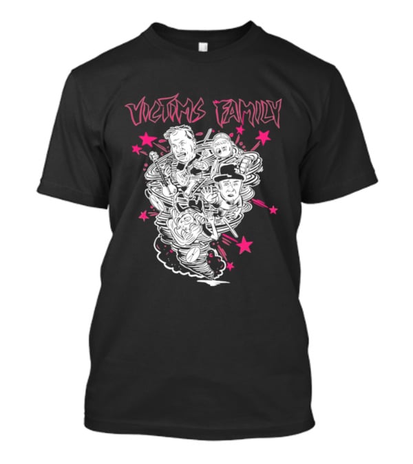 Victims Family Rock Band Tornado With Stars T-Shirt