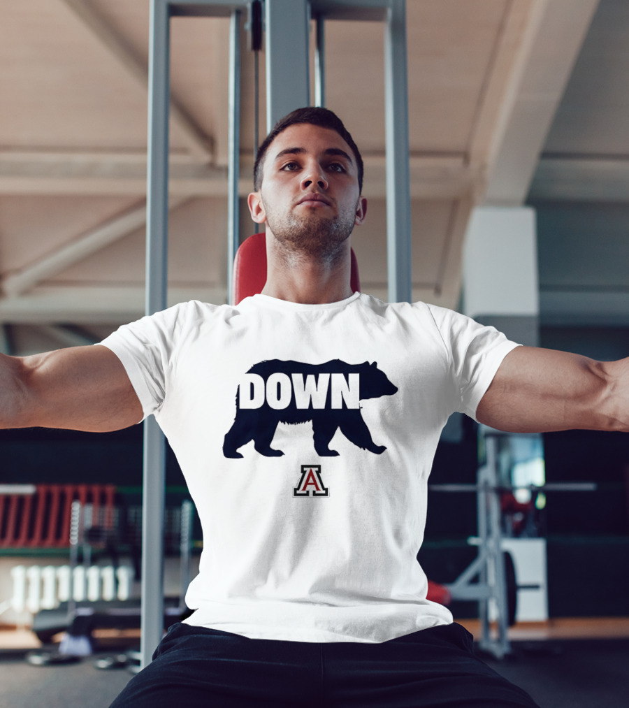 Arizona Wildcats Bear Down Basketball A T-Shirt