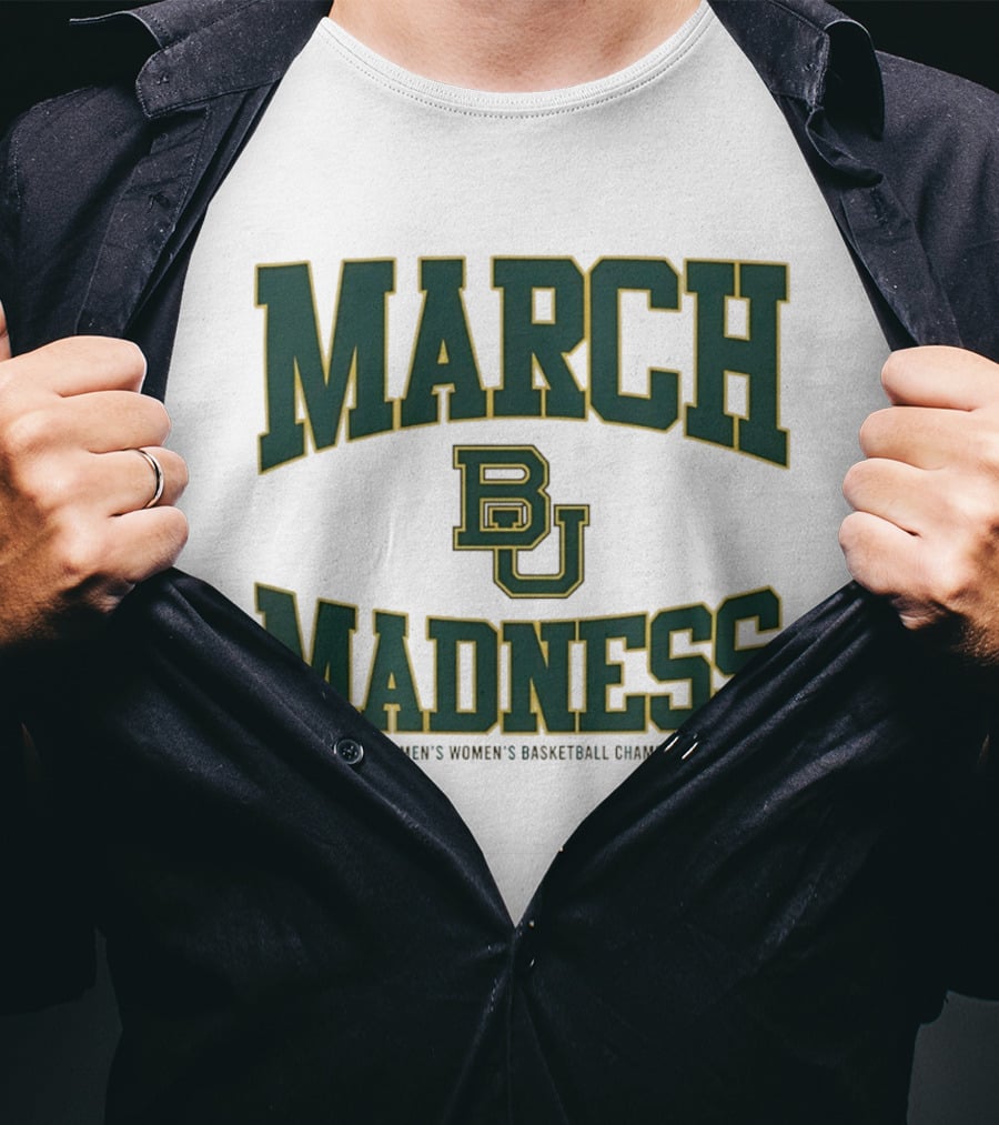Baylor Bears 2026 NCAA Women's Basketball March Madness Championship T-Shirt