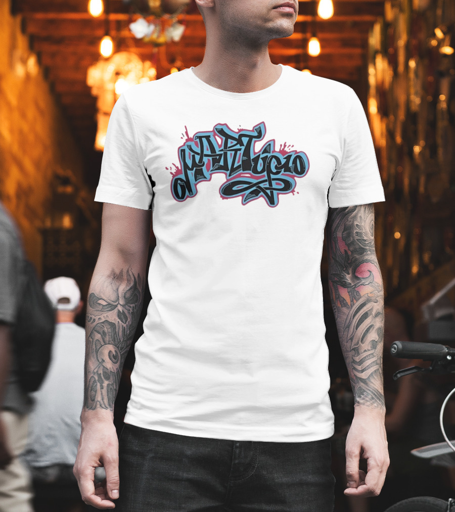 Social Outkast Martirio Graffiti T-Shirt