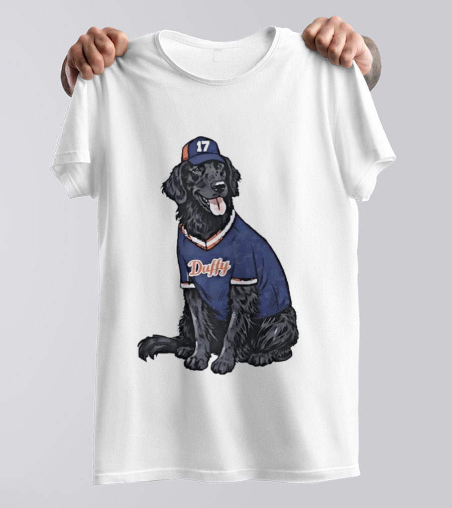 Keith Hernandez 17 New York Mets Duffy Jersey Dog T-Shirt