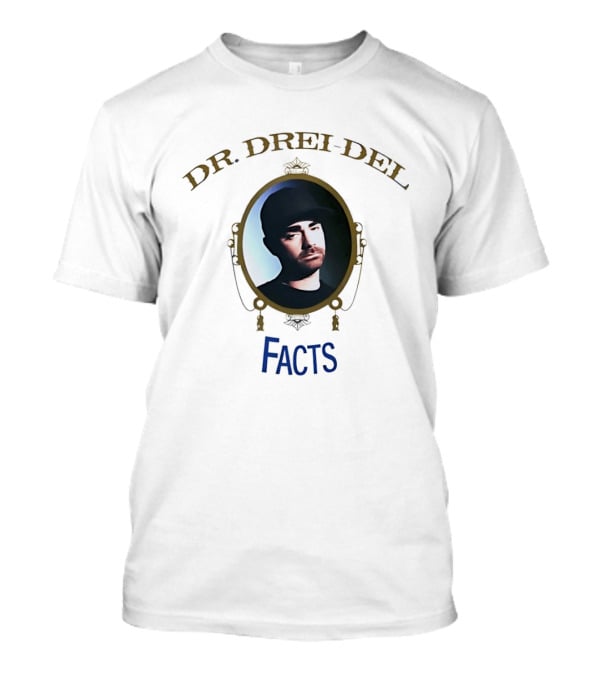 Dr Dreidel Facts Hip Hop Parody Hanukkah Humor T-Shirt