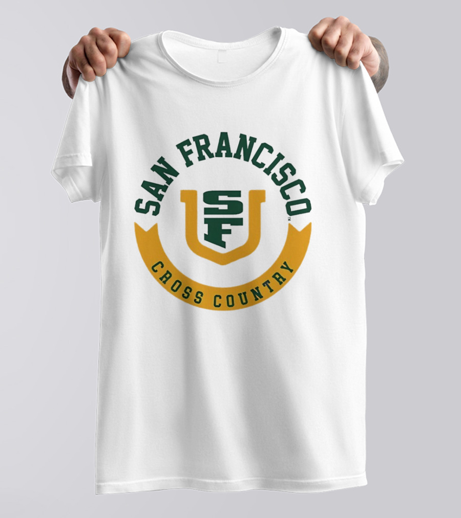 USFCA SF San Francisco Cross Country NCAA Men's T-Shirt