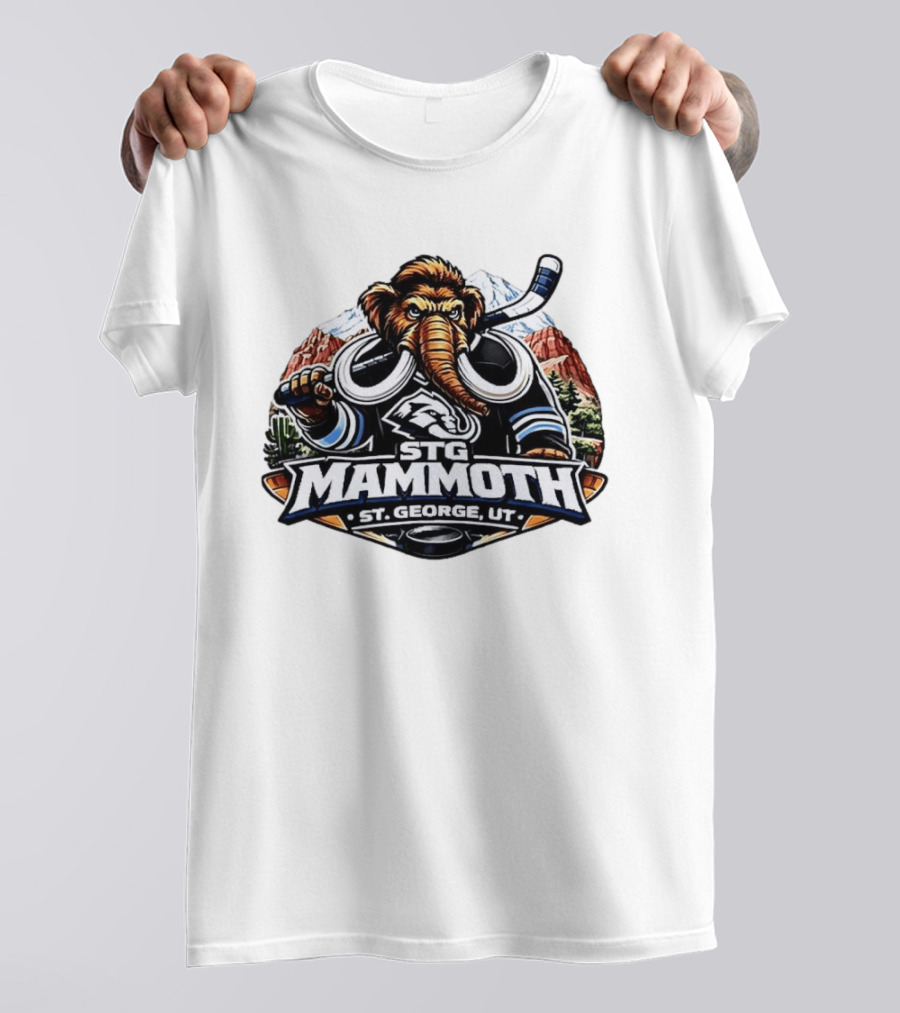 STG Mammoth St George UT Hockey Mammoth T-Shirt