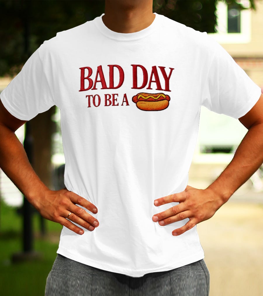 Bad Day To Be A Hot Dog Nationals T-Shirt