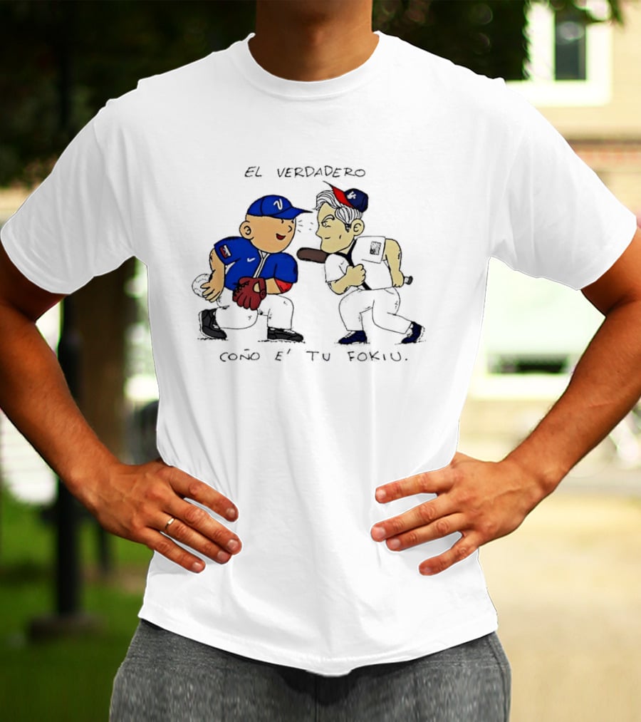 Venezuela Vs USA Baseball El Verdadero Cono C U Boniku T-Shirt