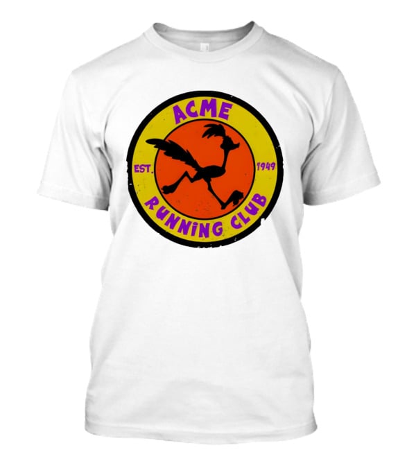 Acme Running Club Est 1949 Road Runner Bird T-Shirt