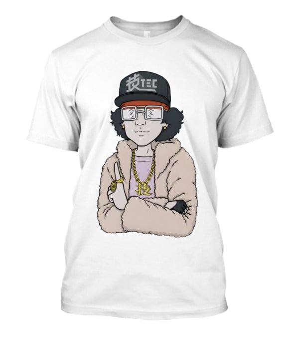 Romeo Is A Dead Man Meijin Anime Gangster Style With TEC Hat And Fur Coat T-Shirt