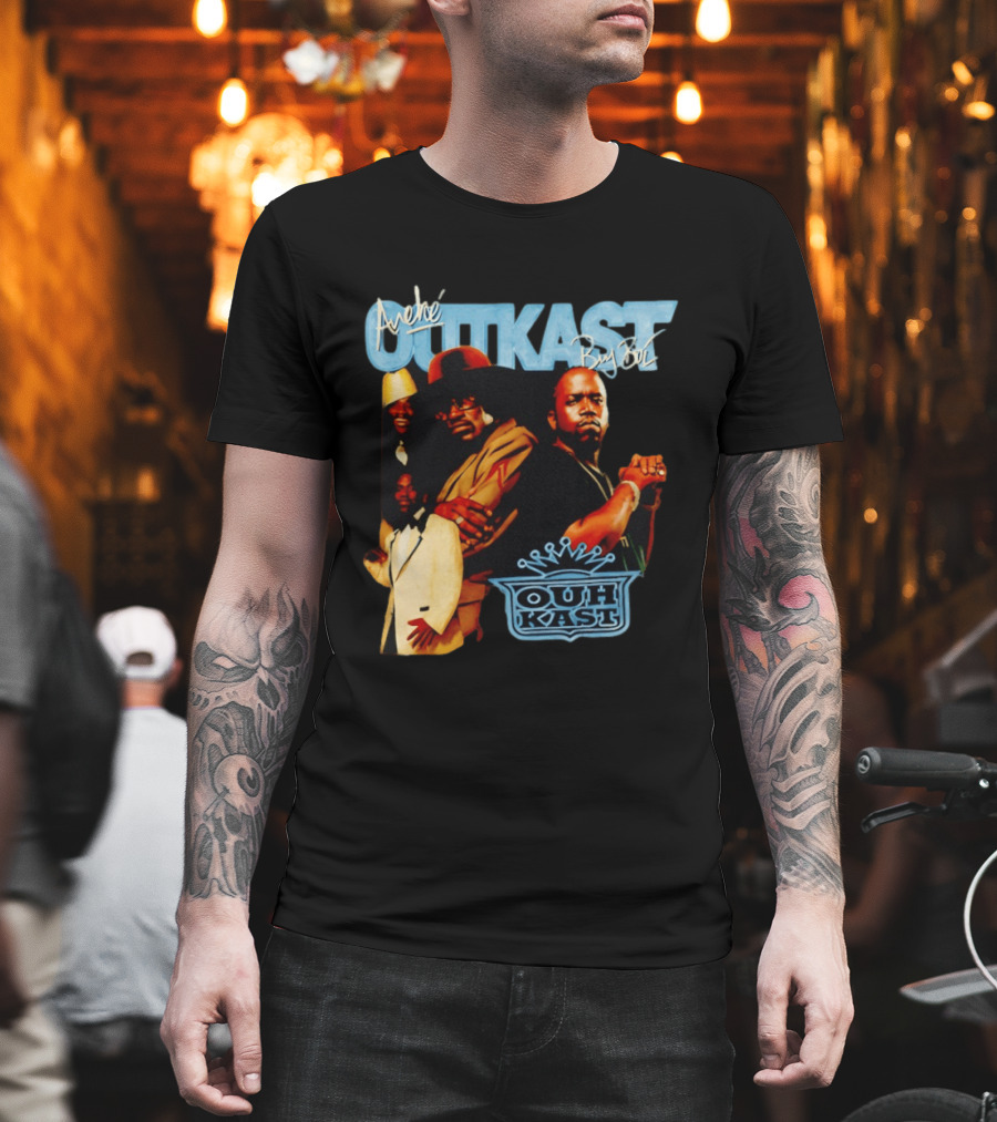 Outkast André 3000 Big Boi Signatures Iconic Hip Hop Collection T-Shirt