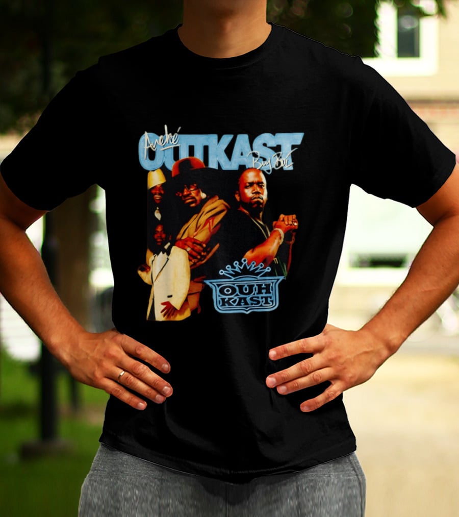 Outkast André 3000 Big Boi Signatures Iconic Hip Hop Collection T-Shirt
