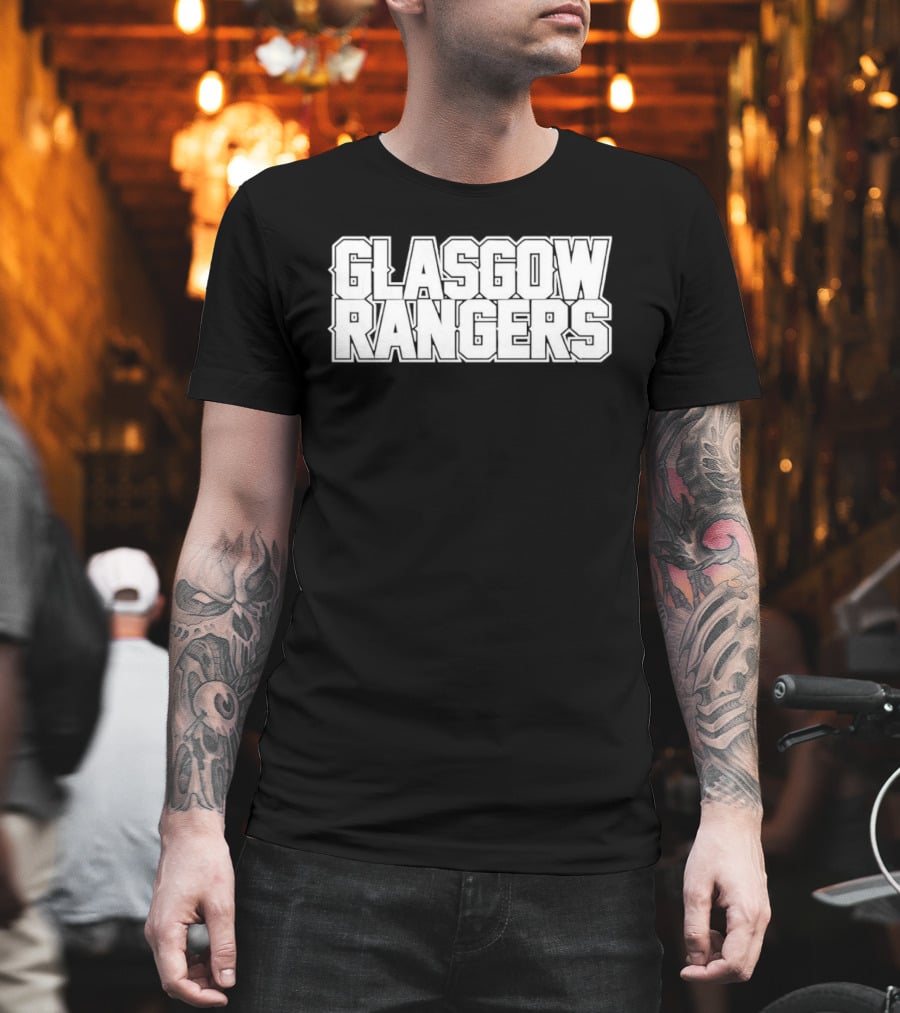Glasgow Rangers Fan Apparel Iconic Team Supporter Merchandise T-Shirt