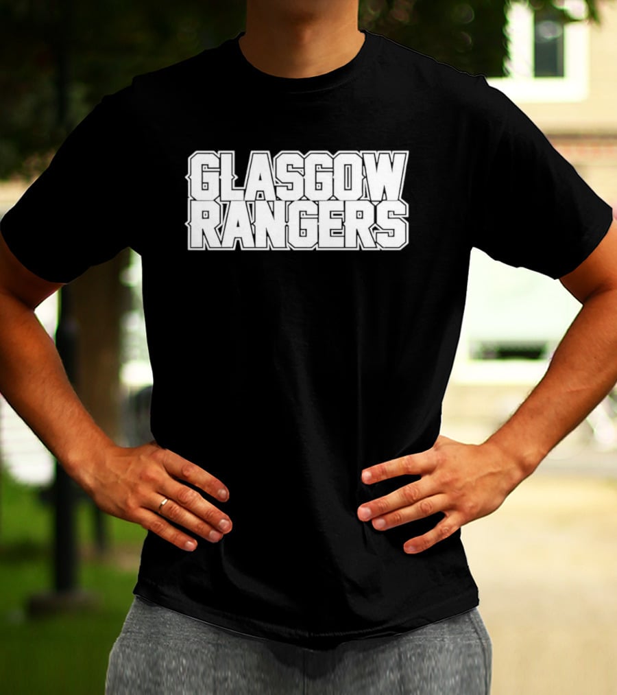 Glasgow Rangers Fan Apparel Iconic Team Supporter Merchandise T-Shirt