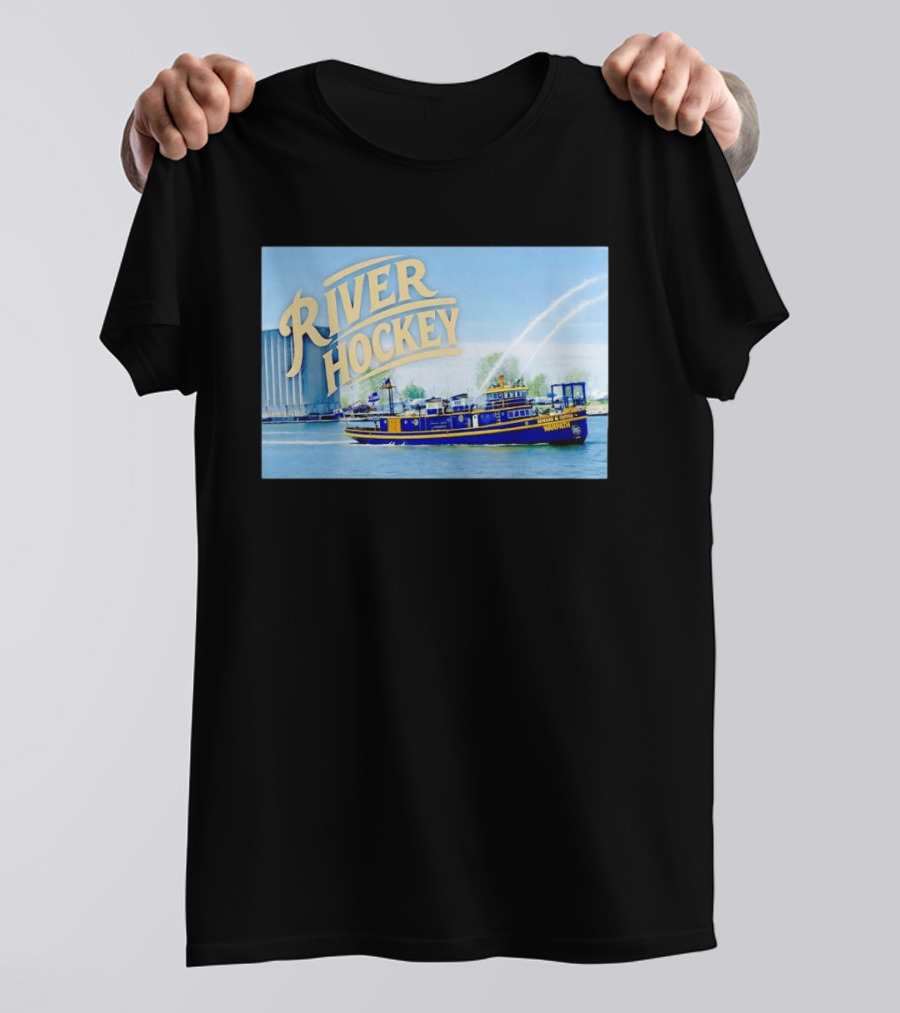 Buffalo Sabres Warpath Harbour Tugboat River Hockey T-Shirt