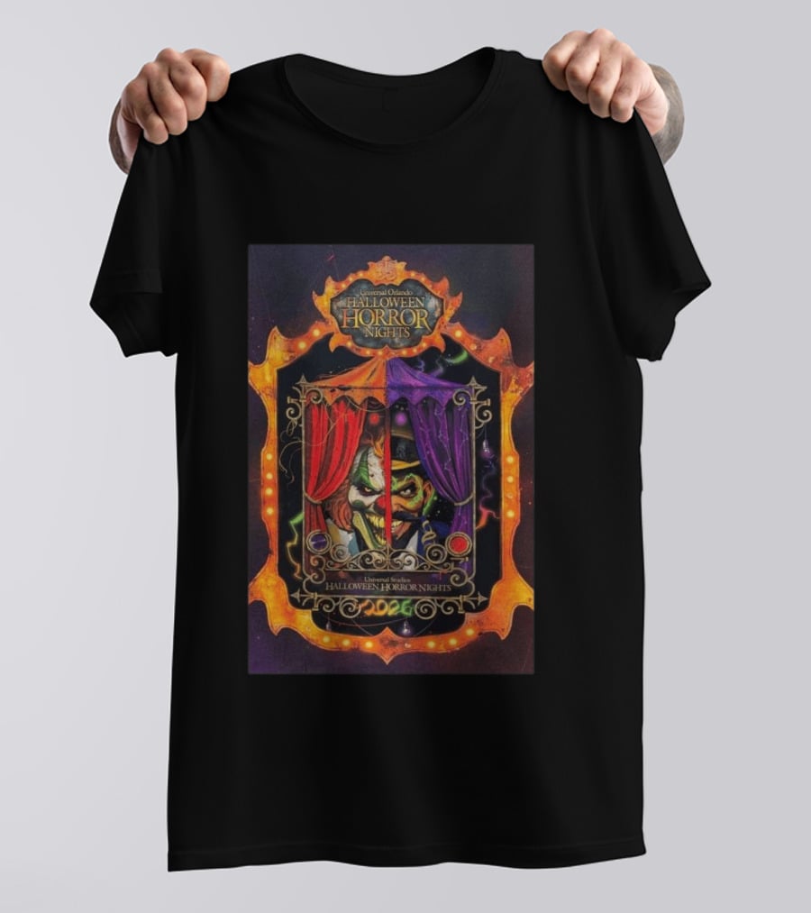 Universal Orlando Halloween Horror Nights 2026 Jack The Clown T-Shirt