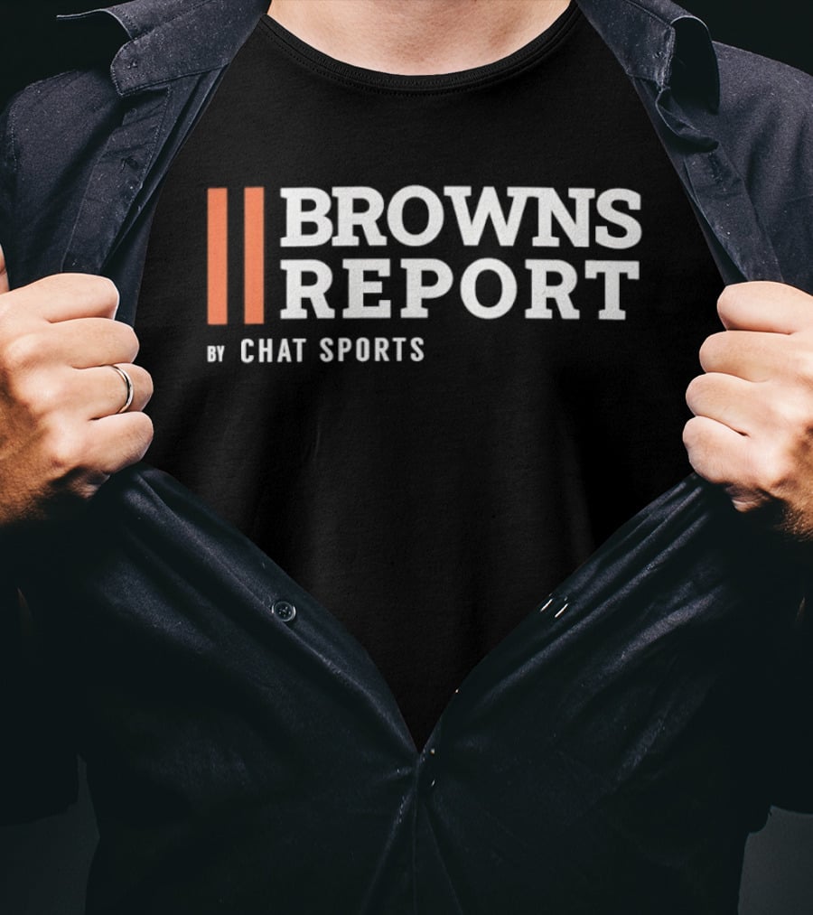 Browns Report By Chat Sports T-Shirt