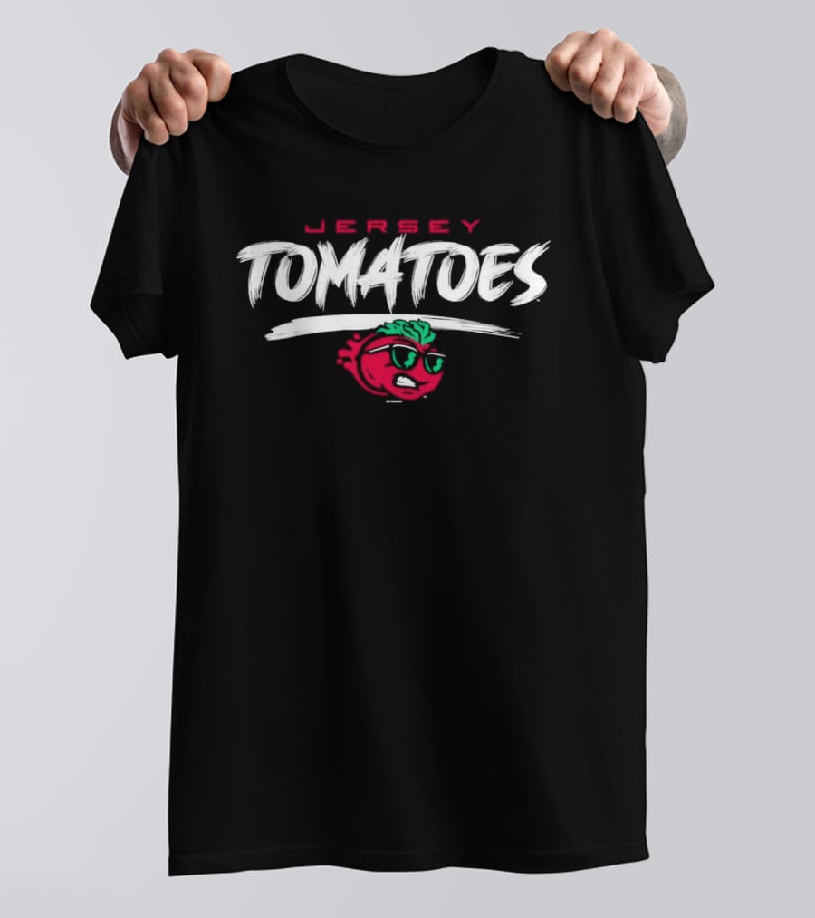 Jersey Shore BlueClaws TNC Jersey Tomatoes Sunglasses Tomato T-Shirt